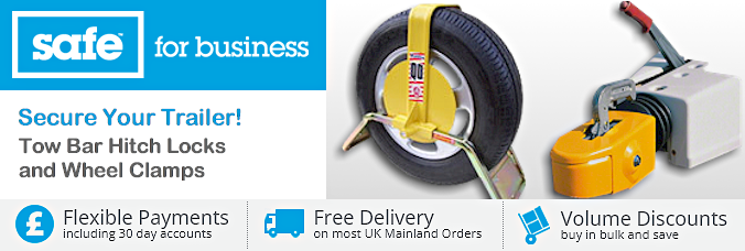 Safe - Tow Bar Hitch Locks and Wheel Clamps