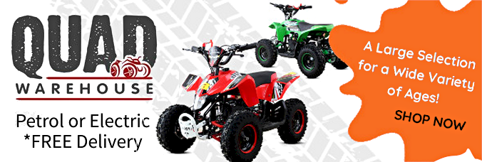 Quad Warehouse Ltd - Electric & Petrol Quad Bikes