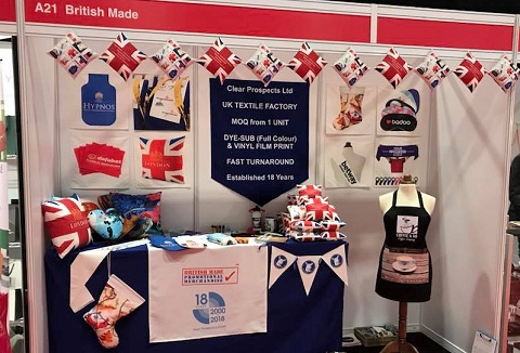 Link to the British Made Promotional Merchandise website